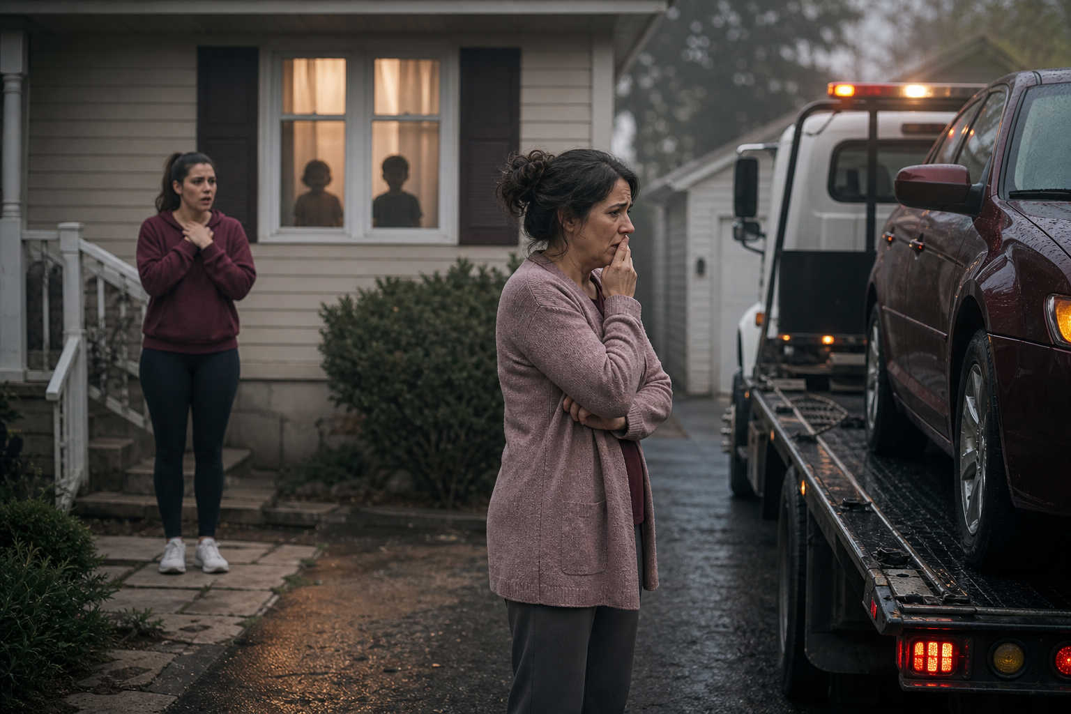 I Told My Daughter Her Brother Was ‘Back on His Feet’ — Then the Repo Man Pulled Into Her Driveway