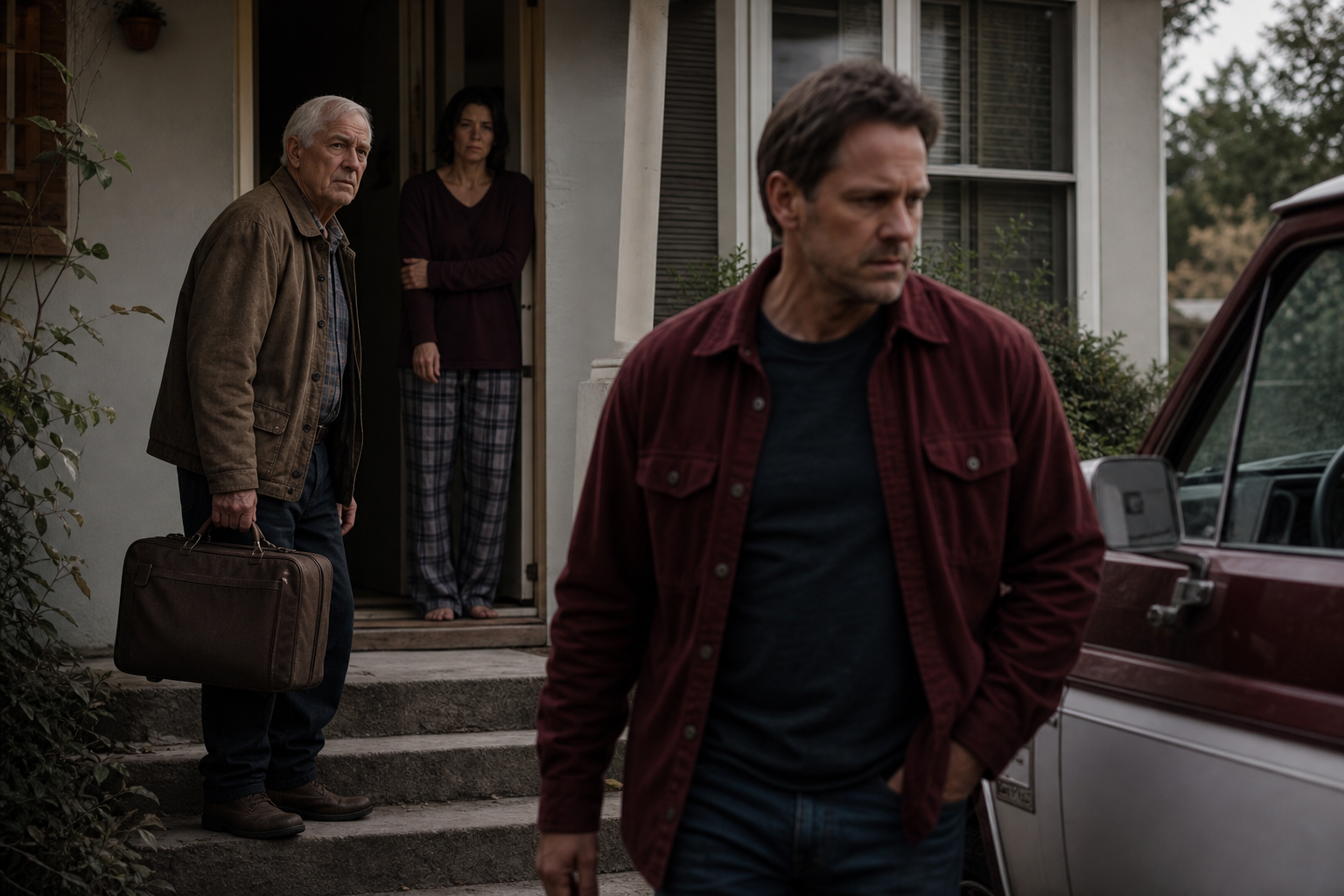 My Brother Brought Our Father to My Porch With a Suitcase — Then He Asked for Dad’s Truck