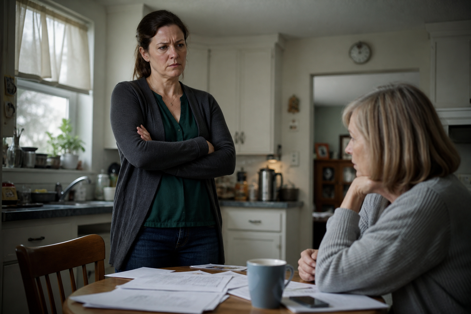 “Sell the House for Your Brother” — What My Mother Said at My Kitchen Table