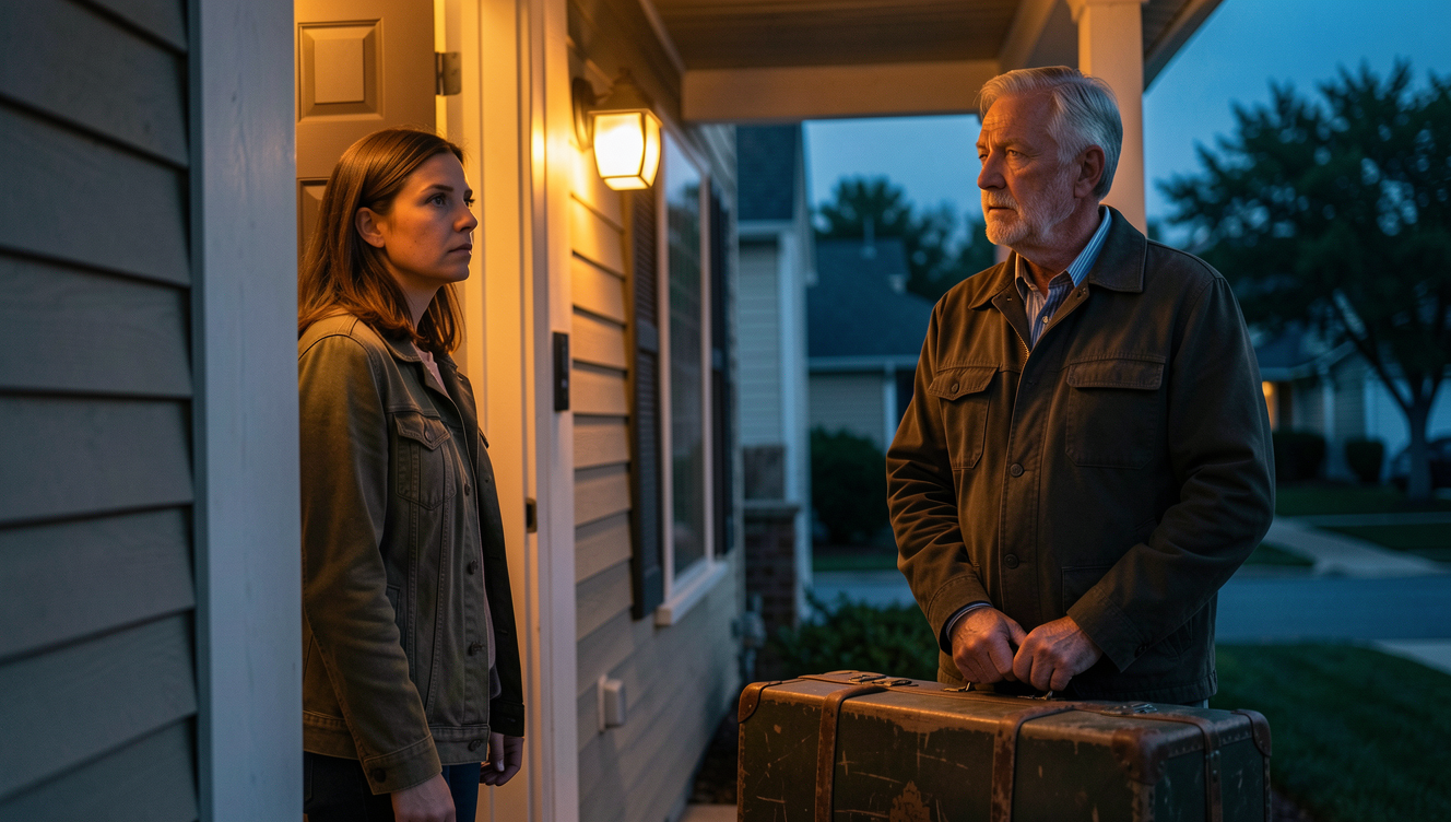 My Father Walked Out When I Was Twelve. Twenty Years Later, He Showed Up at My Door With a Suitcase.