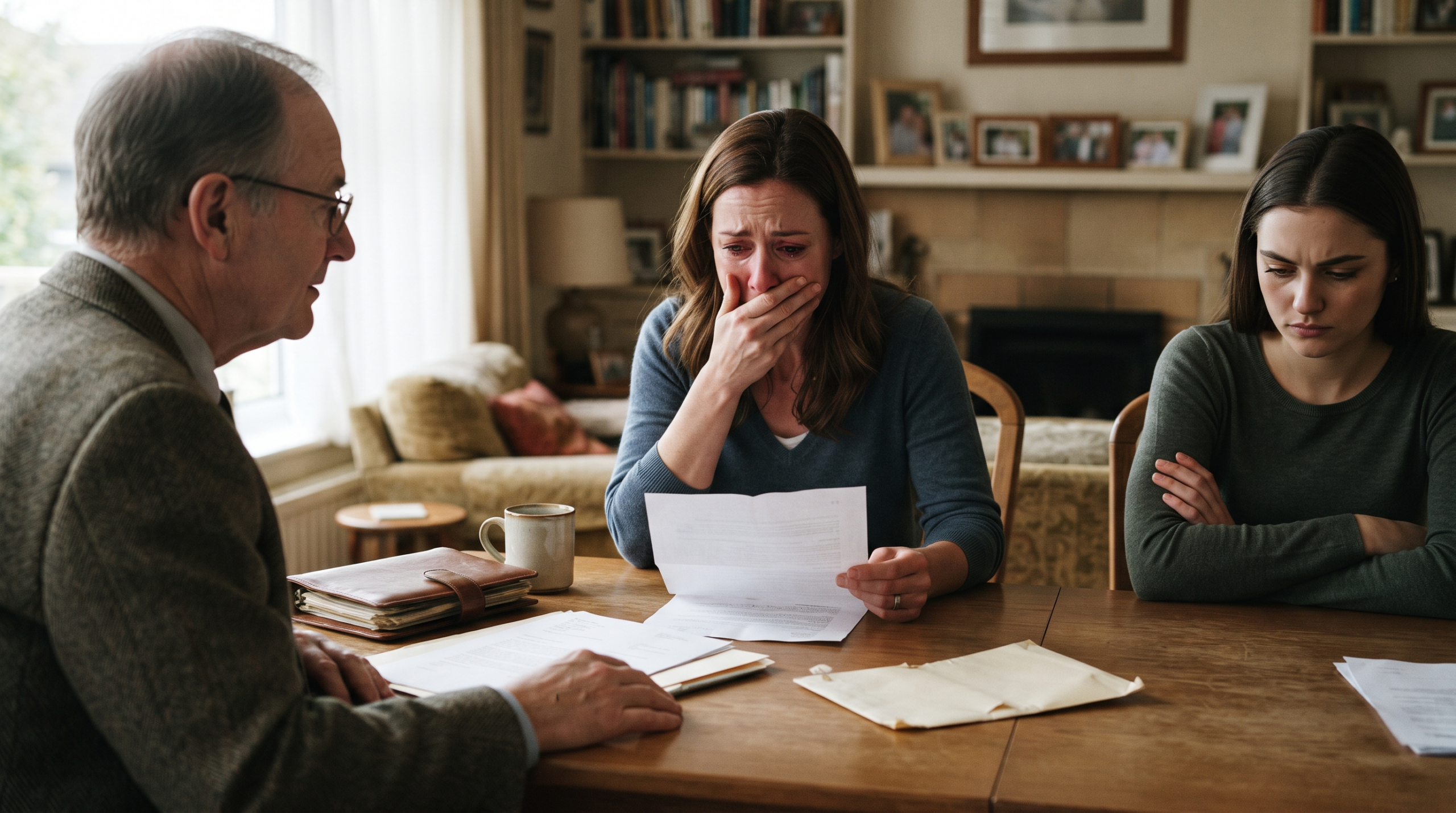 My sister swapped our late mother’s final letter for a blank page — Then the estate notary read the one sentence exposing her secret mortgage.